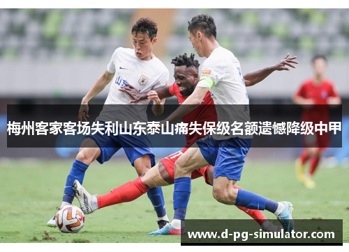梅州客家客场失利山东泰山痛失保级名额遗憾降级中甲